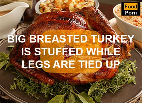 thanksgiving porn meme